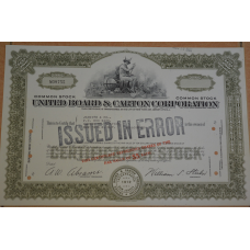 Акція. США. 1966 рік No09755 (Б-5)