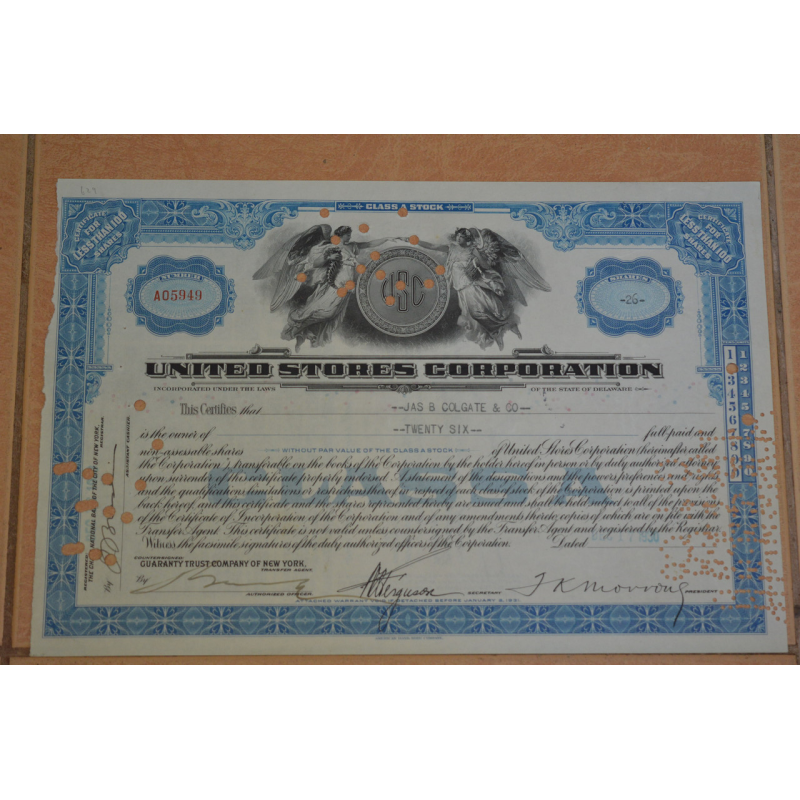 Акція. США. 1930 рік No5949 (Б-5)