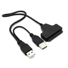 Перехідник SATA 2.0 для під“єднання жорсткого диска (2 штекери USB — штекер SATA)