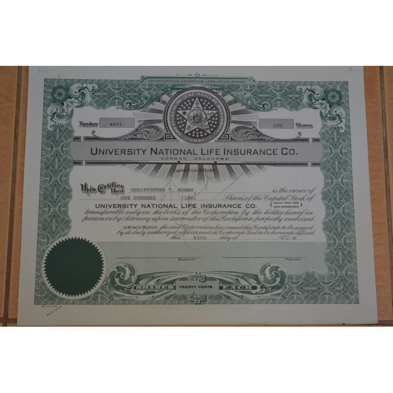 Акція. США. 19.. рік No4491 (Б-5) Акція. США. 19.. рік No4491 (Б-5)