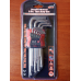 Набір Torx ключів Т10-Т50, 9 шт.