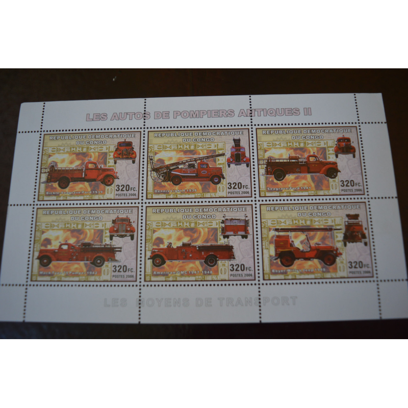 Коно. Марки. Транспорт. Блок. 2006 рік (А-23) Коно. Марки. Транспорт. Блок. 2006 рік (А-23)