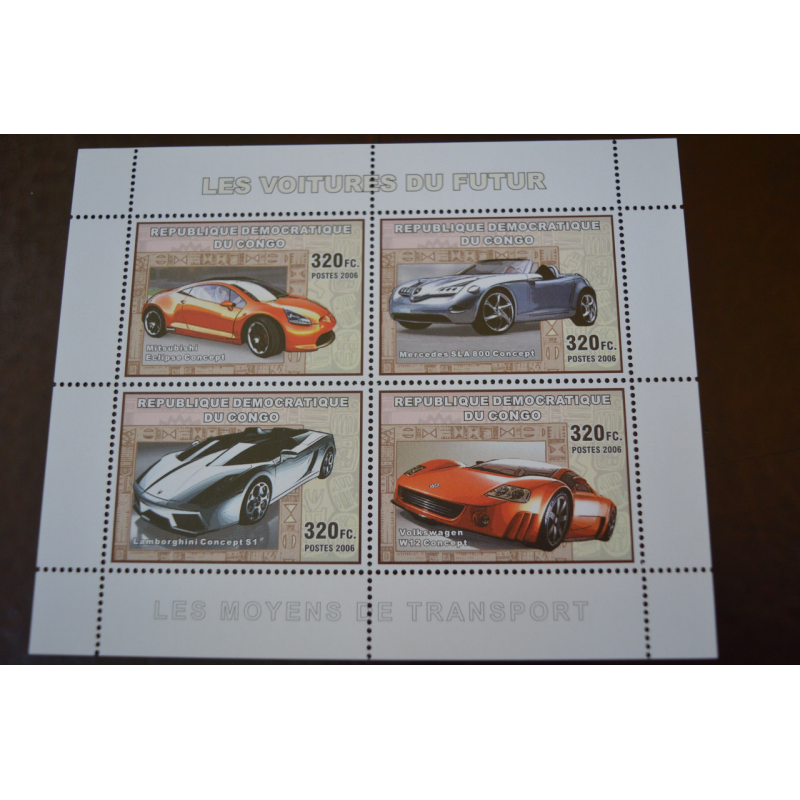 Коно. Марки. Транспорт. Блок. 2006 рік (А-23) Коно. Марки. Транспорт. Блок. 2006 рік (А-23)