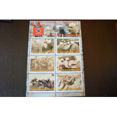 Парагвай. Марки. История и Личности . Блок.  2013 рік (Б-7)