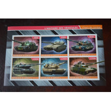 Джибути. Марки. Транспорт. Блок.  2015 рік (А-37)