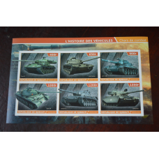 Джибути. Марки. Транспорт. Блок.  2015 рік (А-37)