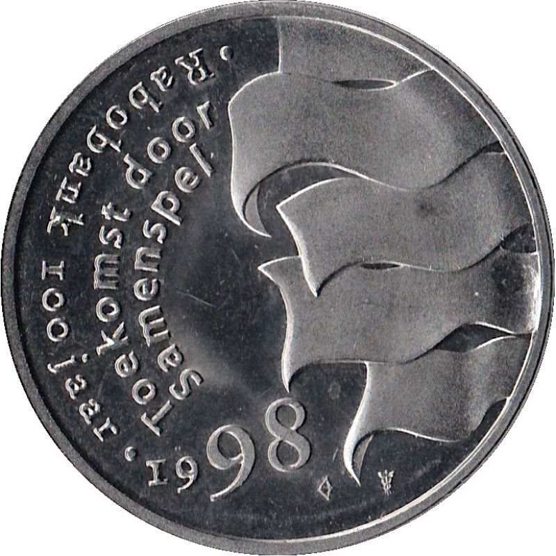 Нідерланди, RABOBANK, 1 florijn 1998 proof Нідерланди, RABOBANK, 1 florijn 1998 proof