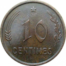 Монета Люксембург 10 сантімів, 1930.(АЗ)