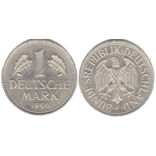 1 марка 1990 «F» Германия