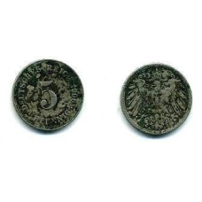 5 пфеннігів 1906 A - Німеччина
