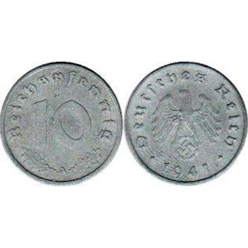 Германия 10 Рейхспфеннигов 1940 A Германия 10 Рейхспфеннигов 1940 A