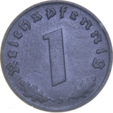 Німеччина 1 Рейхспфенниг 1942 D
