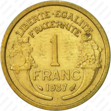 1 франк 1937,38 [Франция]