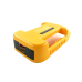 Адаптер зарядного пристрою USB для літій-іонного акумулятора Dewalt 18 В 20 В з USB та швидкою зарядкою Type C Жовтий Адаптер зарядного пристрою USB для літій-іонного акумулятора Dewalt 18 В 20 В з USB та швидкою зарядкою Type C Жовтий