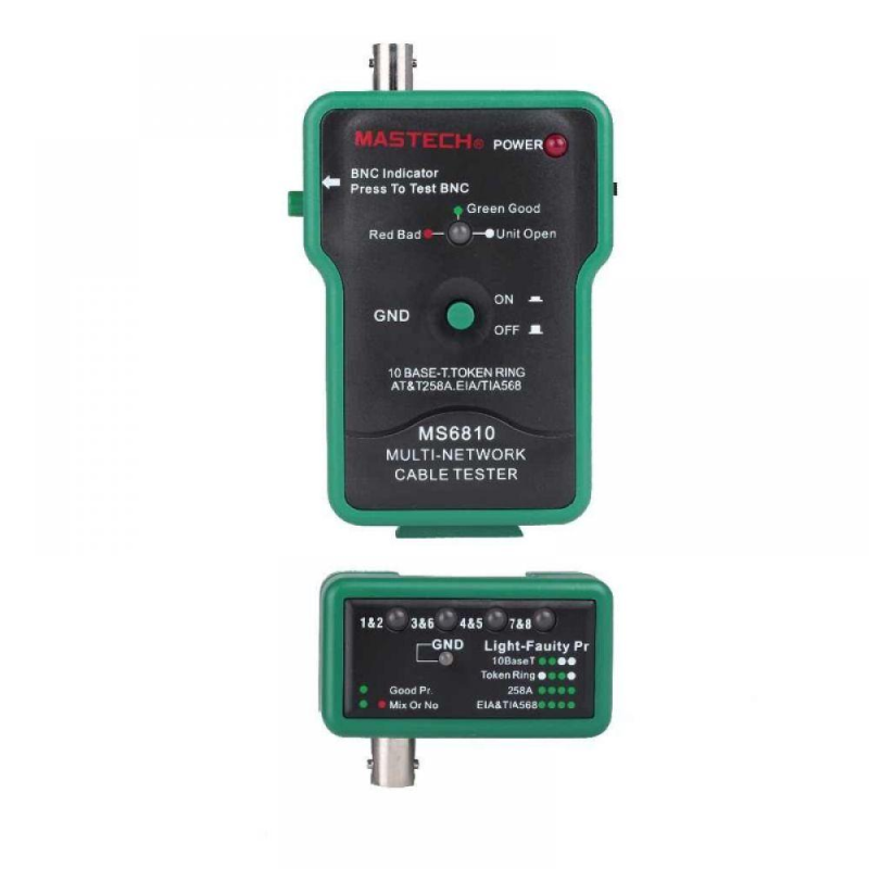 Тестер кабелю (MS6810), Mastech