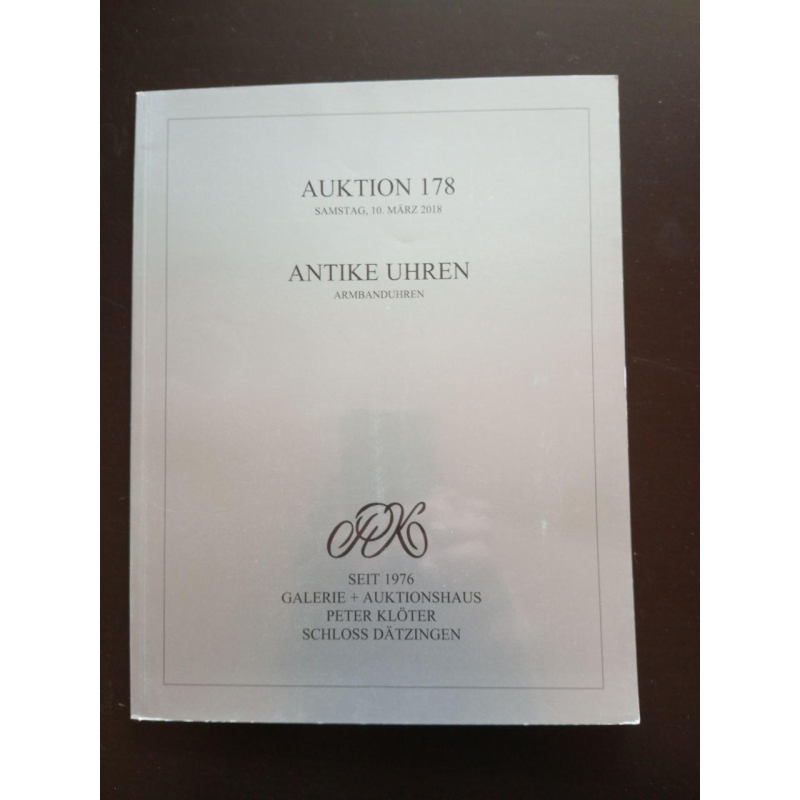 Каталог Аукційний. 178 (КА2-18) годинник