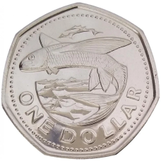 Барбадос 1 долар 2012 UNC