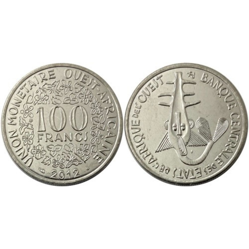 100ознавців 2012 Західна Африка UNC 100ознавців 2012 Західна Африка UNC