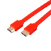 Кабель E-Cable HDMI - HDMI 1,5м Slim круглый розовый Кабель E-Cable HDMI - HDMI 1,5м Slim круглый розовый