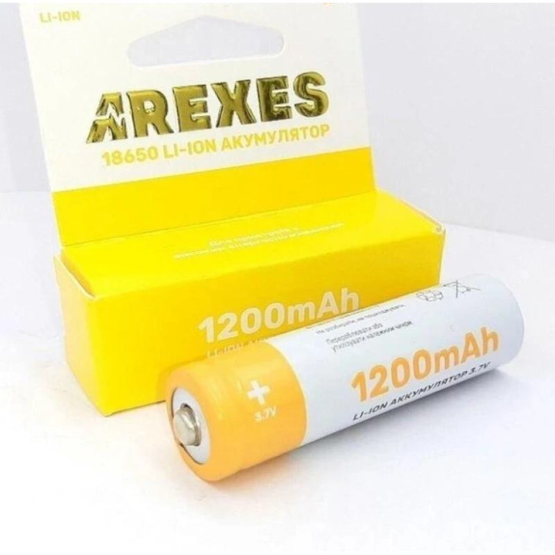 Arexes 18650 3.7v 1200mah