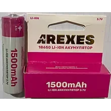 Arexes 18650 Li-Ion 1500 mAh, 3.7v