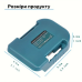 Адаптер для батарей Makita 18V з USB та PD Type-C зарядкою - Швидке живлення для літійних батарей 18V MAX (Тільки адаптер) Адаптер для батарей Makita 18V з USB та PD Type-C зарядкою - Швидке живлення для літійних батарей 18V MAX (Тільки адаптер)