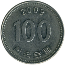 Південна Корея 100 воне, 1983-2020 (БГ)