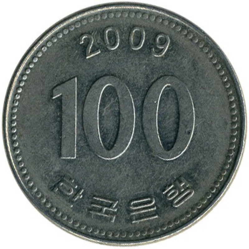 Південна Корея 100 воне, 1983-2020 (БГ) Південна Корея 100 воне, 1983-2020 (БГ)