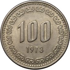 Південна Корея 100 воне, 1970-1982 (БГ)