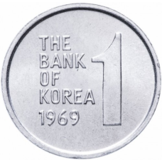 Південна Корея 1 вона, 1968-1982 (БГ)
