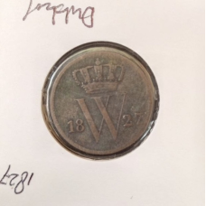 Голландія/Нідерланди 1 цент 1827 монета