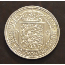 Данія 2 крони 1923 г (Срібло) 5