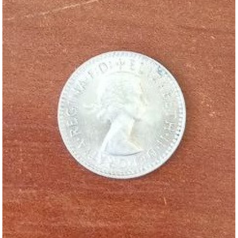 Австралія 3 пенси 1955 Срібло Австралія 3 пенси 1955 Срібло
