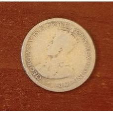 Австралія 6 пінсів 1916 Срібло