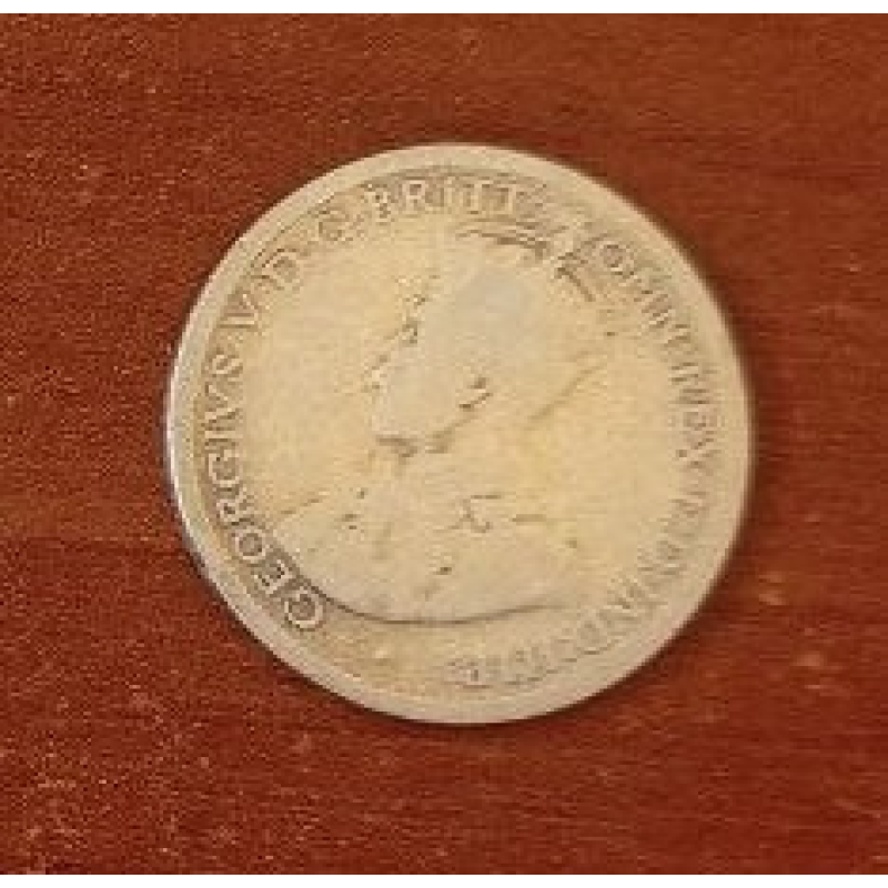 Австралія 6 пінсів 1916 Срібло Австралія 6 пінсів 1916 Срібло