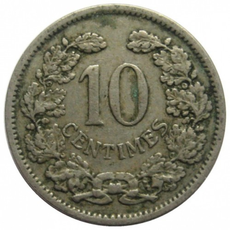Люксембург 10 сантімів, 1901 Люксембург 10 сантімів, 1901