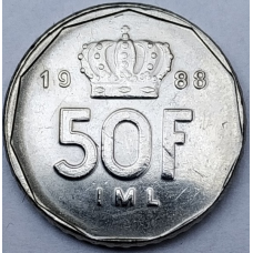 Люксембург 50бурсів 1988 рік (АЗ)