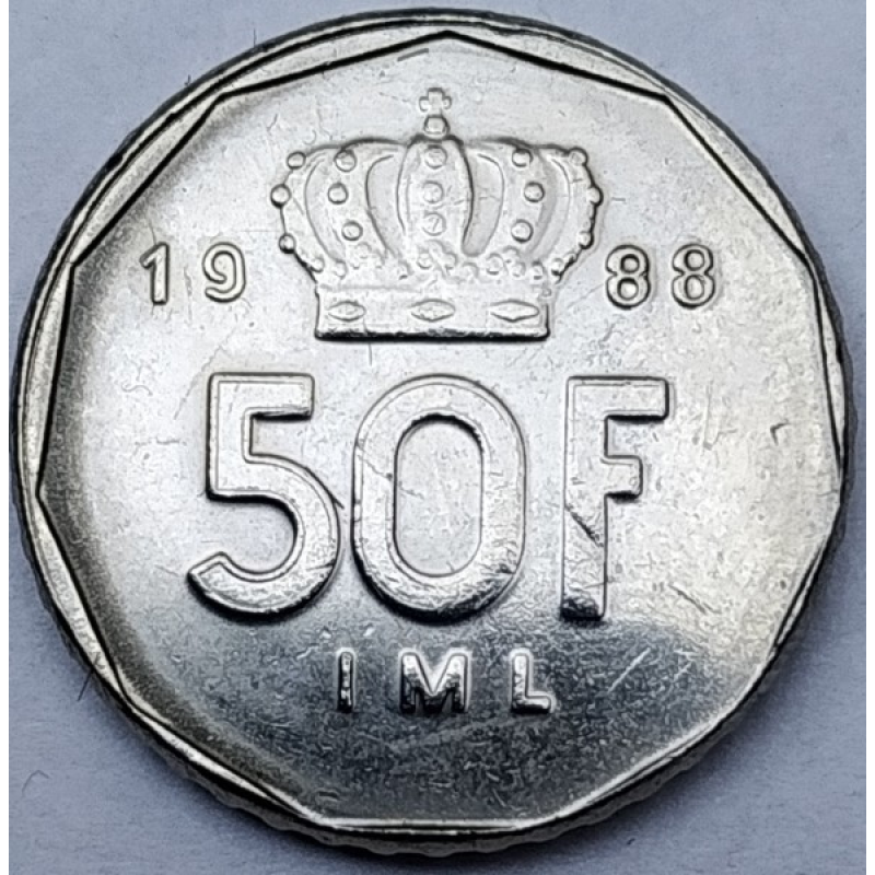 Люксембург 50бурсів 1988 рік (АЗ) Люксембург 50бурсів 1988 рік (АЗ)