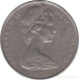 Новая Зеландия. 50 центов 1967-85 год