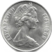 10 центов 1969-1985 - Елизавета II, Фиджи 10 центов 1969-1985 - Елизавета II, Фиджи
