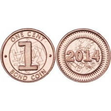 Zimbabweмбамбаси — 1 Cents 2014 UNC
