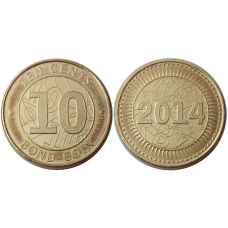 Zimbabweмбамбаси — 10 Cents 2014 UNC
