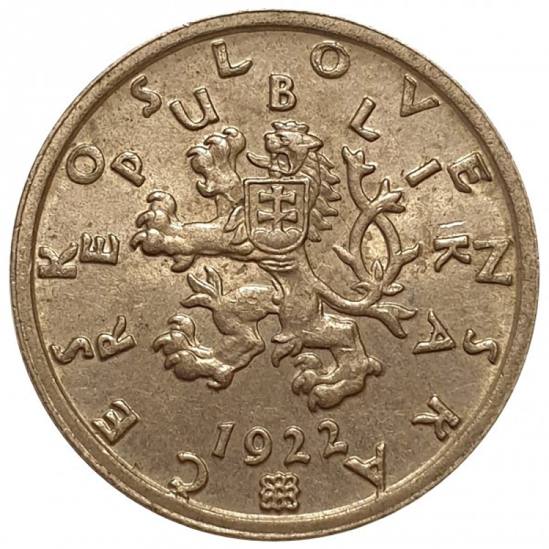 Чохословакція 50 гелерів, 1921-1931 (АС) Чохословакція 50 гелерів, 1921-1931 (АС)