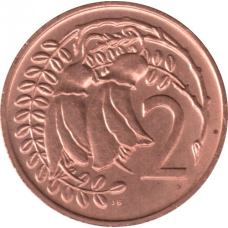Нова Ісландія 2 цента, 1967-1985.(БЖ)