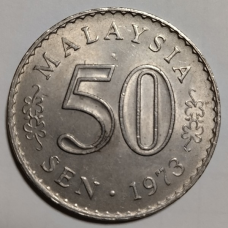Малайзія 50 сенів, 1967-1988 (БГ)