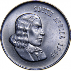 ПАР 20 млн, 1965-1969 “SOUTH AFRICA“ (Д)