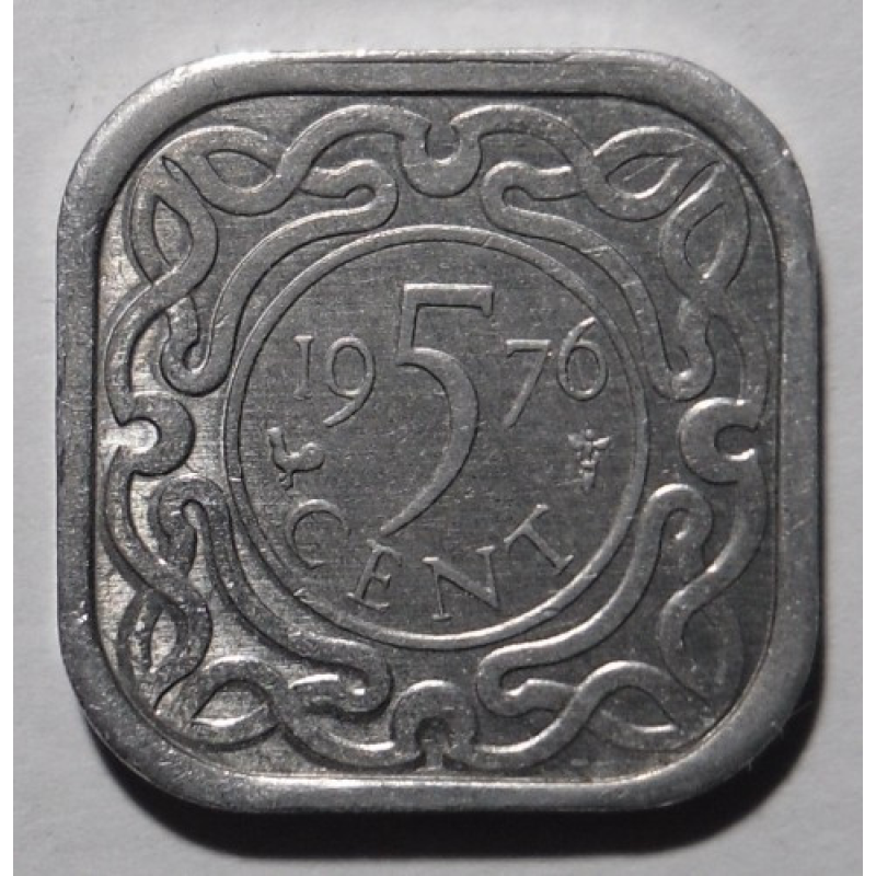 Суринам 5 міліграмів, 1976-1986