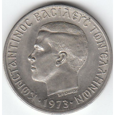 Греція 10 драхм, 1973