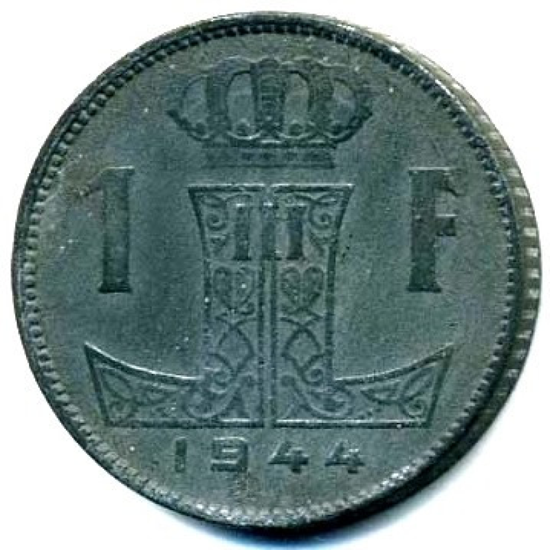 Бельгія 1глад, 1944 Напис — “BELGIE — BELGIQUE“ Бельгія 1глад, 1944 Напис — “BELGIE — BELGIQUE“