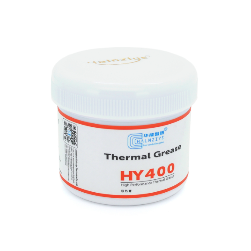 Паста термопровідна HY-410 30g, шприц, White, >1,42W/m-K, <0.262 °C-in2/W, -30° E280°, В“язкість -1K PCs, OEM Q5